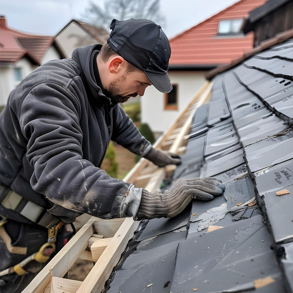 Dépannage toiture ardoises